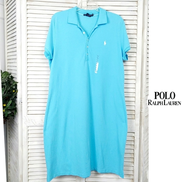 Polo Ralph Lauren Dresses & Skirts - **SOLD**NEW-POLO RALPH LAUREN  TURQUOISE DRESS